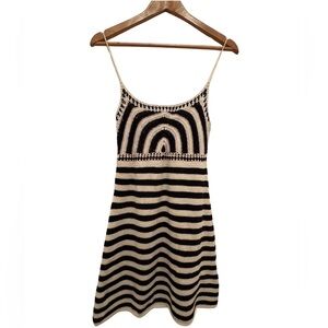 Zara Crochet Mini Dress